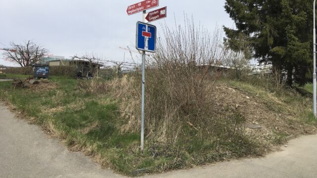 Die Südostecke war vor der Aufwertung ziemlicht trostlos.