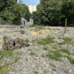 Blick in Richtung Hegibachplatz im August 2023.
