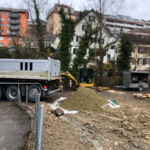 Der Wildbienensand wird geliefert.